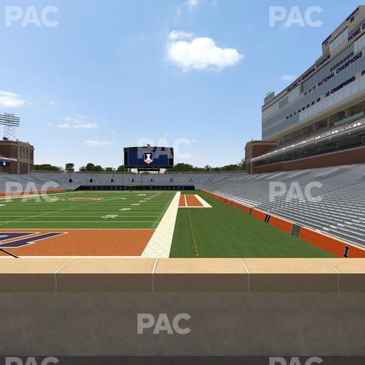 Gies Memorial Stadium - Section 132 Seat View