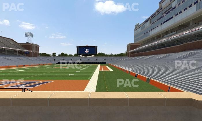 Gies Memorial Stadium - Section 132 Seat View