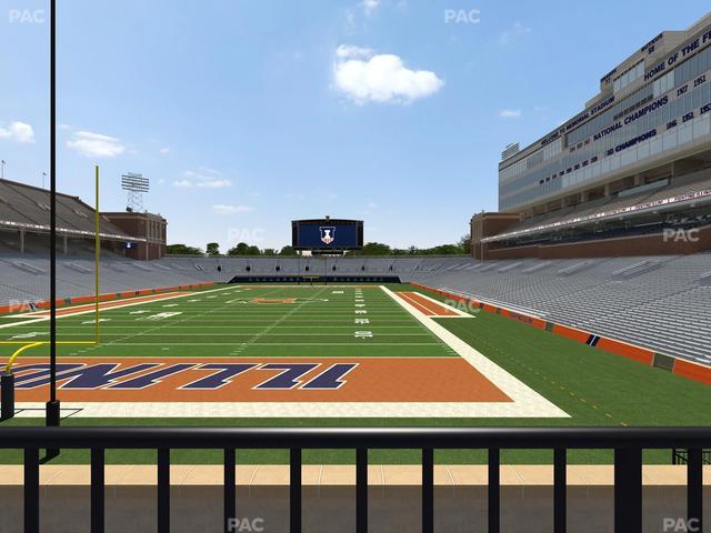 Gies Memorial Stadium - Section 133 Seat View