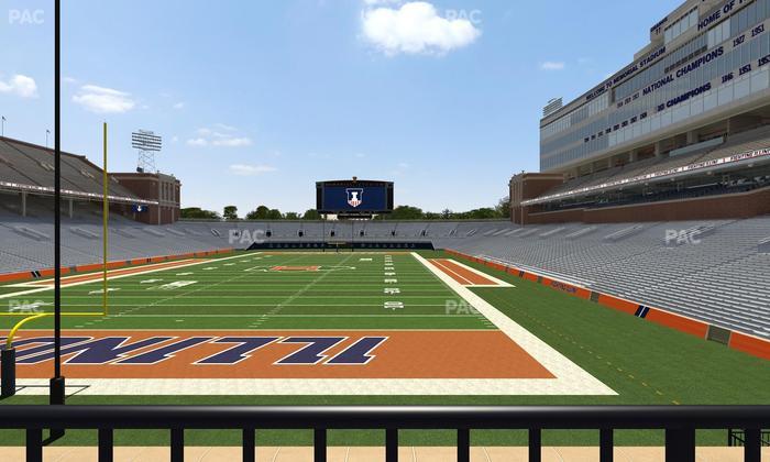 Gies Memorial Stadium - Section 133 Seat View