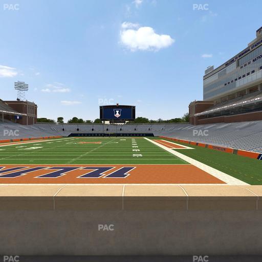 Gies Memorial Stadium - Section 133 Seat View