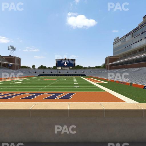 Gies Memorial Stadium - Section 133 Seat View