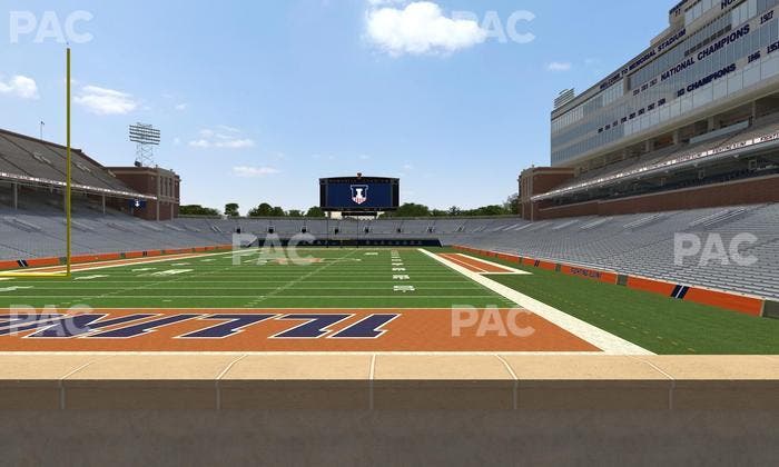 Gies Memorial Stadium - Section 133 Seat View