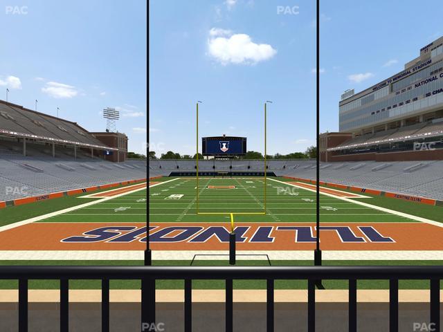 Gies Memorial Stadium - Section 134 Seat View