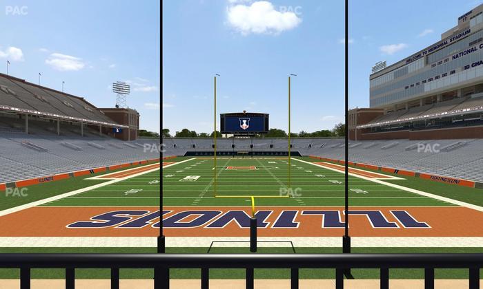 Gies Memorial Stadium - Section 134 Seat View