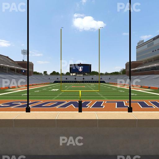 Gies Memorial Stadium - Section 134 Seat View