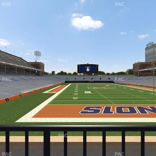 Gies Memorial Stadium - Section 135 Seat View