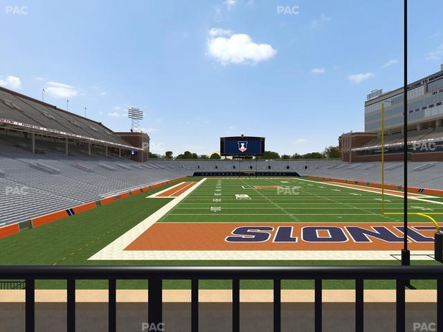 Gies Memorial Stadium - Section 135 Seat View