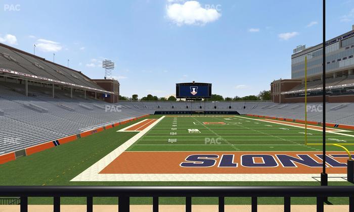 Gies Memorial Stadium - Section 135 Seat View