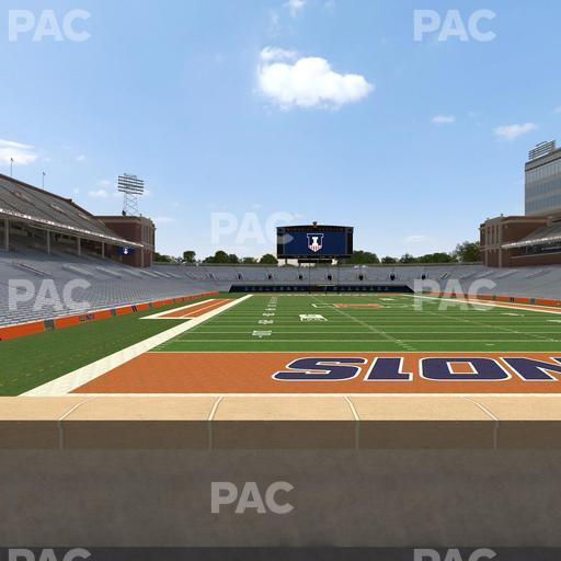 Gies Memorial Stadium - Section 135 Seat View