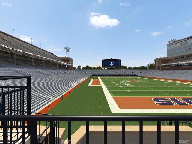 Gies Memorial Stadium - Section 136 Seat View