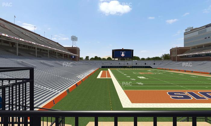 Gies Memorial Stadium - Section 136 Seat View