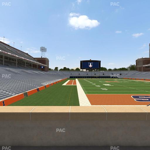 Gies Memorial Stadium - Section 136 Seat View