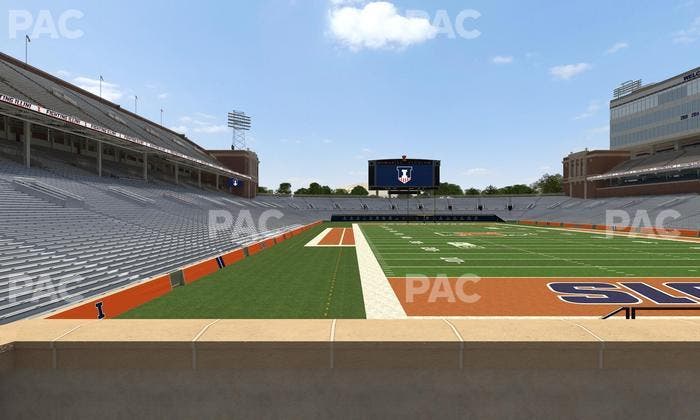 Gies Memorial Stadium - Section 136 Seat View