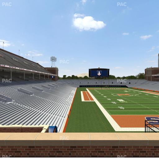 Gies Memorial Stadium - Section 137 Seat View