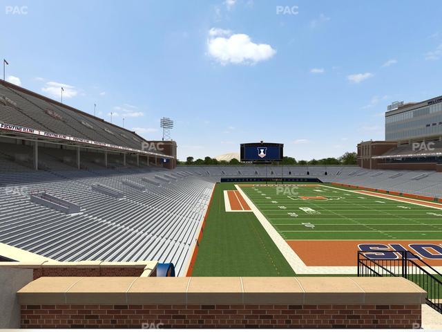 Gies Memorial Stadium - Section 137 Seat View