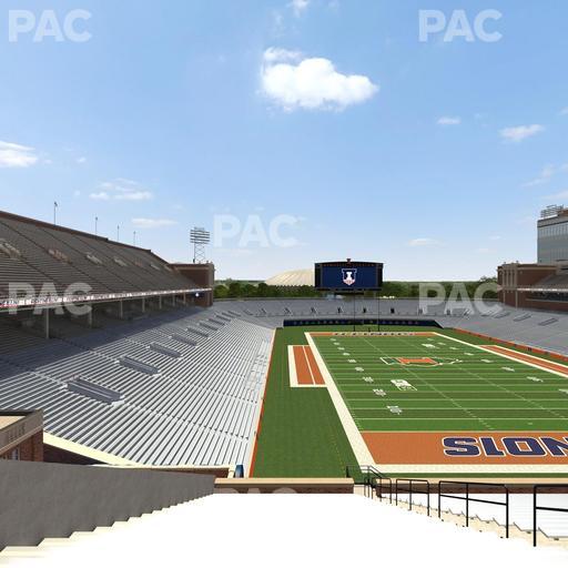 Gies Memorial Stadium - Section 137 Seat View