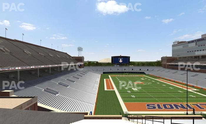 Gies Memorial Stadium - Section 137 Seat View