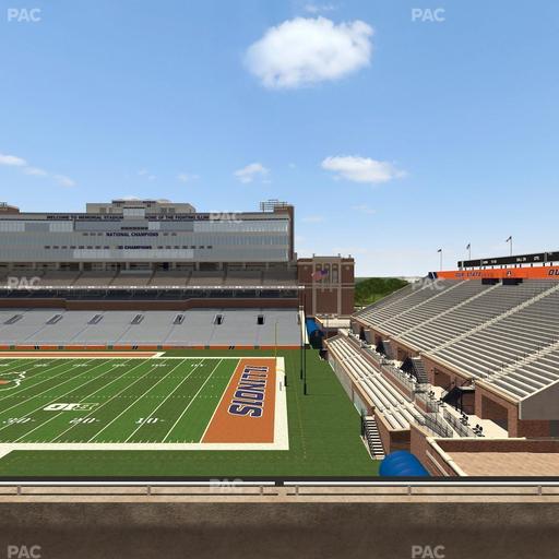 Gies Memorial Stadium - Section 201 Seat View