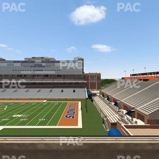 Gies Memorial Stadium - Section 201 Seat View