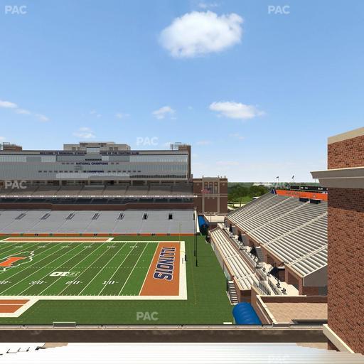 Gies Memorial Stadium - Section 201 Seat View