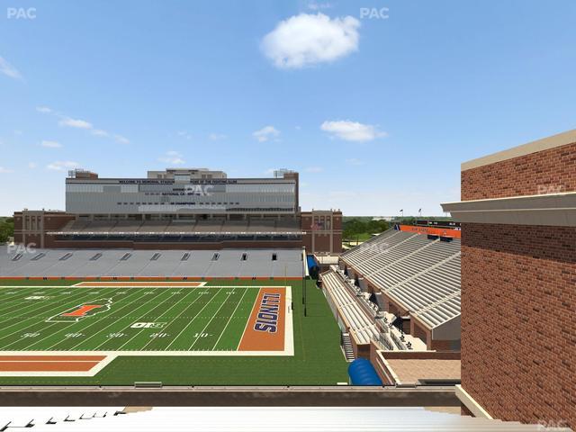 Gies Memorial Stadium - Section 201 Seat View