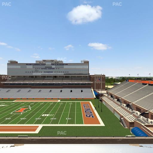 Gies Memorial Stadium - Section 202 Seat View