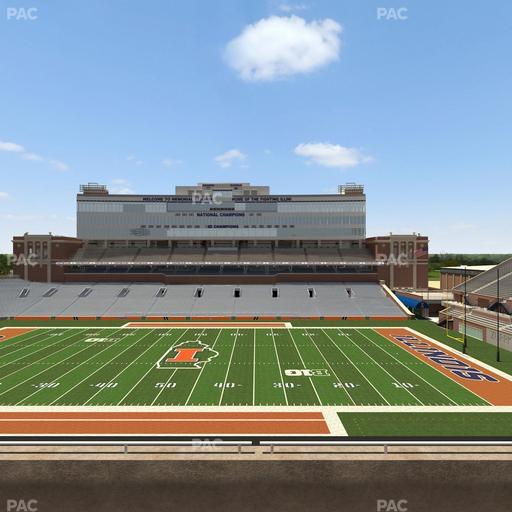 Gies Memorial Stadium - Section 204 Seat View