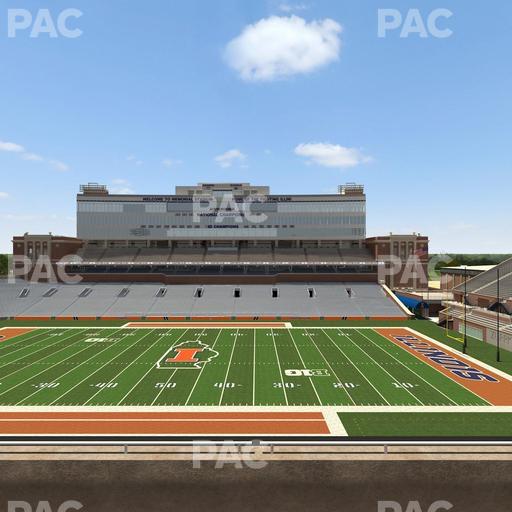 Gies Memorial Stadium - Section 204 Seat View