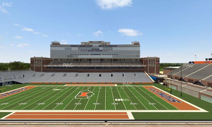 Gies Memorial Stadium - Section 204 Seat View