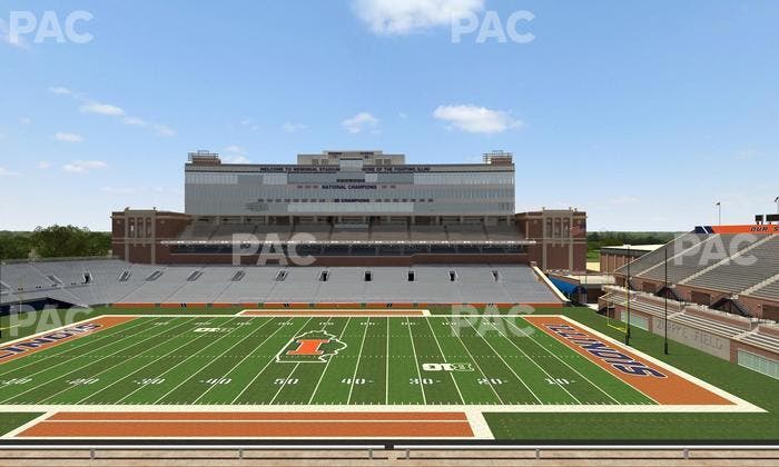 Gies Memorial Stadium - Section 204 Seat View