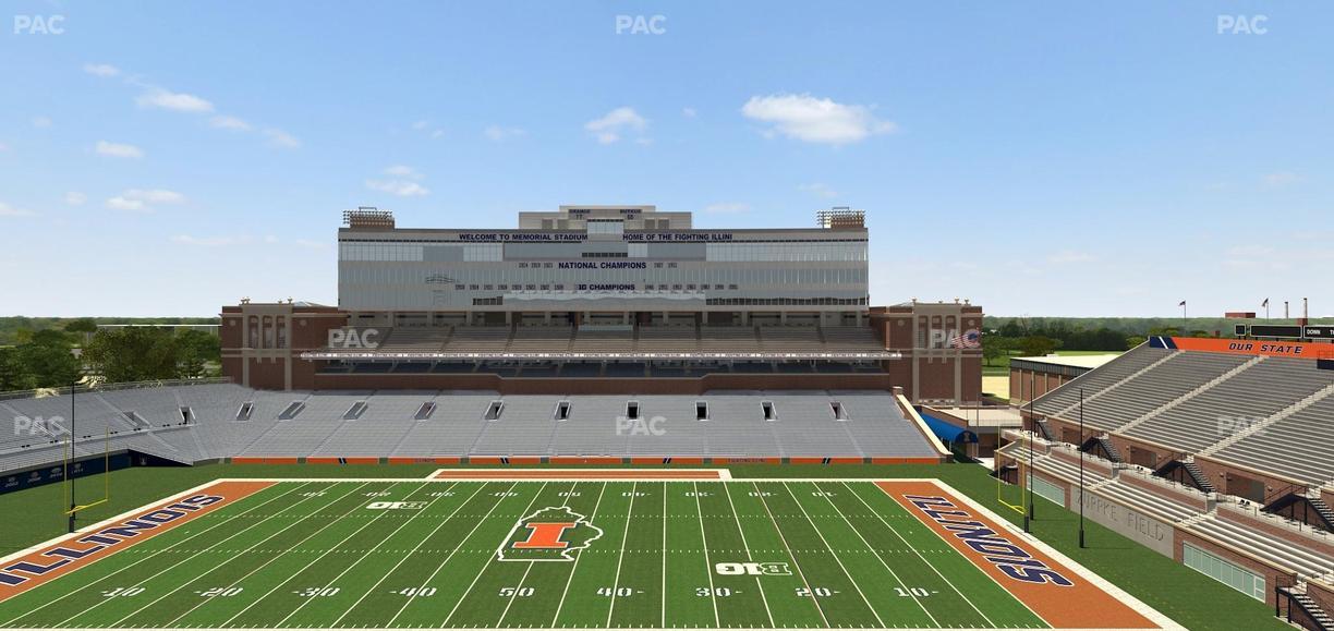 Gies Memorial Stadium - Section 204 Seat View