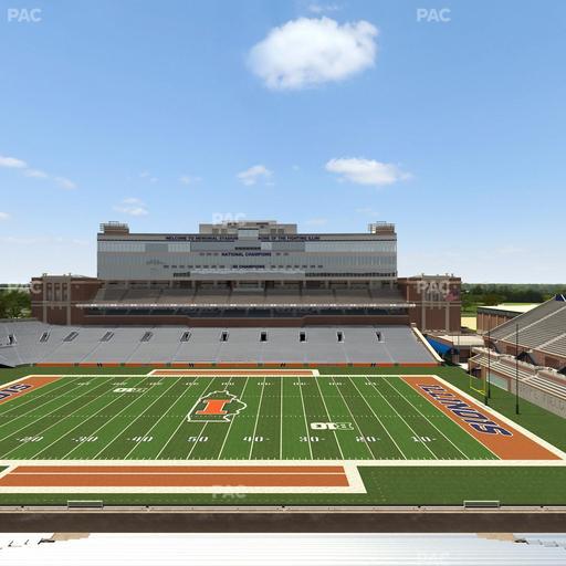 Gies Memorial Stadium - Section 204 Seat View