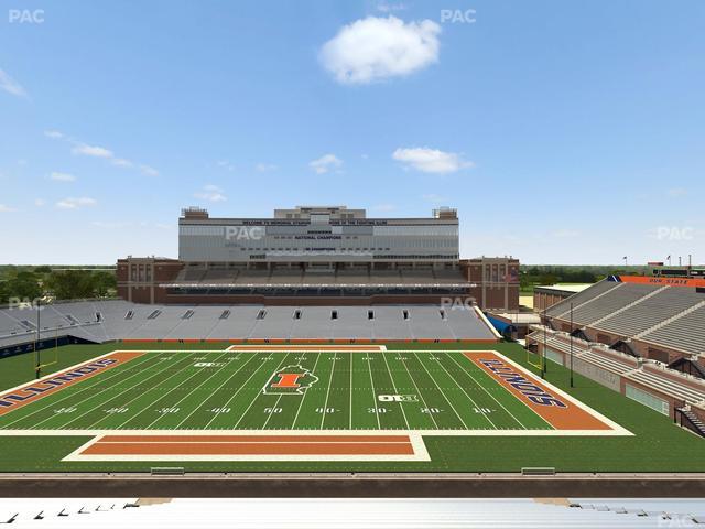 Gies Memorial Stadium - Section 204 Seat View