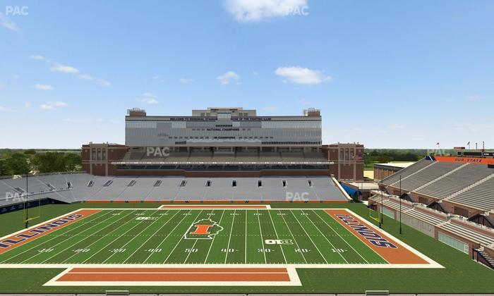 Gies Memorial Stadium - Section 204 Seat View