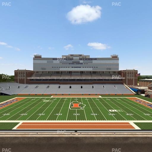 Gies Memorial Stadium - Section 205 Seat View