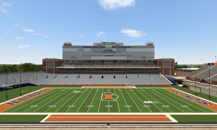 Gies Memorial Stadium - Section 205 Seat View