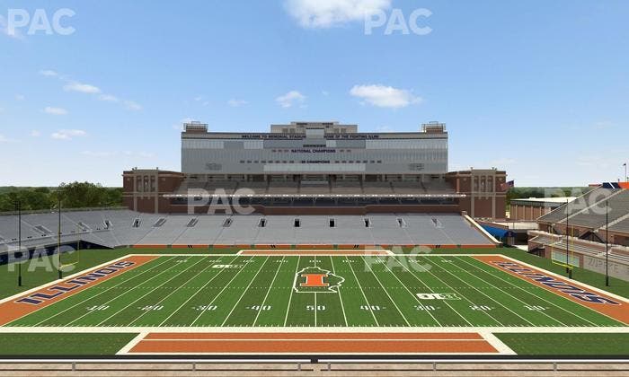 Gies Memorial Stadium - Section 205 Seat View