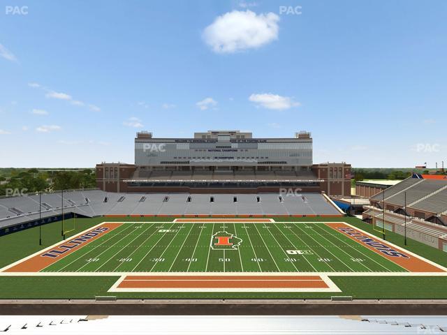 Gies Memorial Stadium - Section 205 Seat View