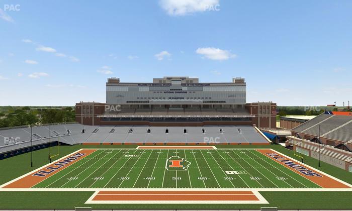 Gies Memorial Stadium - Section 205 Seat View