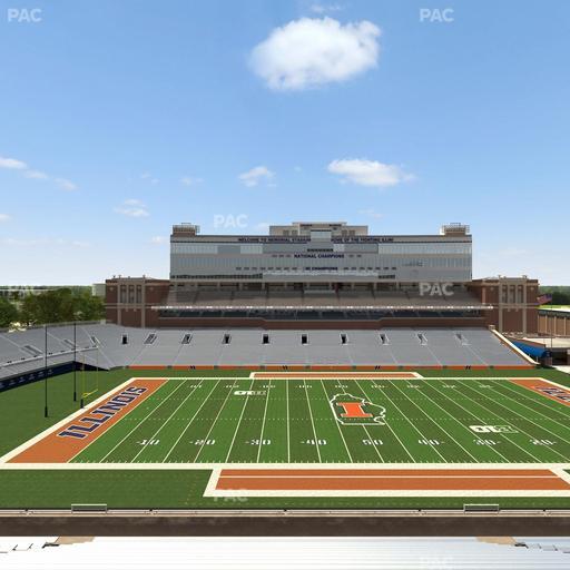 Gies Memorial Stadium - Section 206 Seat View