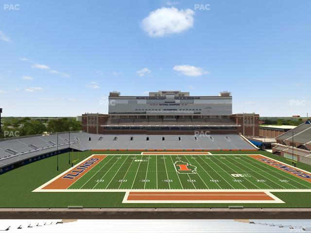 Gies Memorial Stadium - Section 206 Seat View