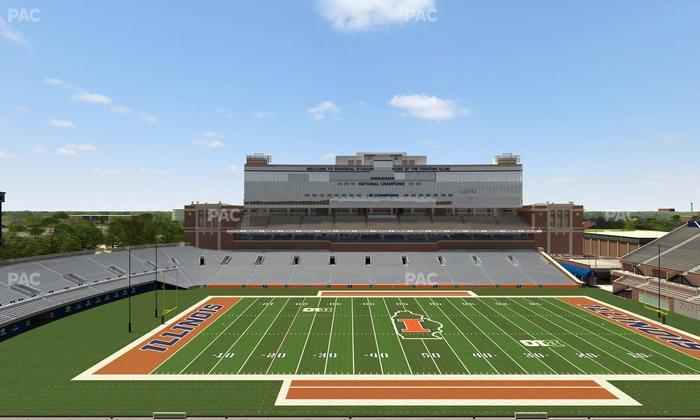 Gies Memorial Stadium - Section 206 Seat View