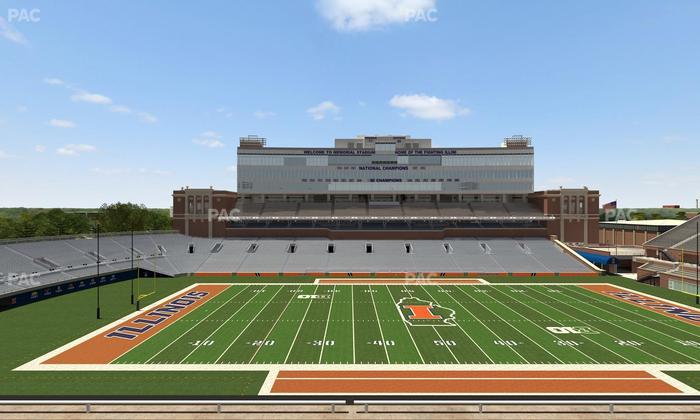 Gies Memorial Stadium - Section 206 Seat View