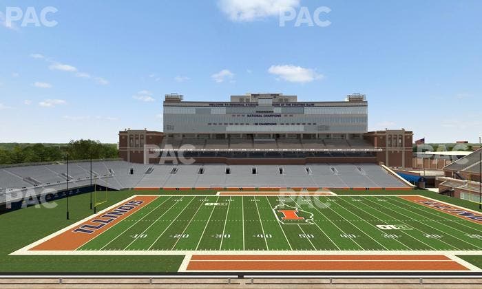 Gies Memorial Stadium - Section 206 Seat View