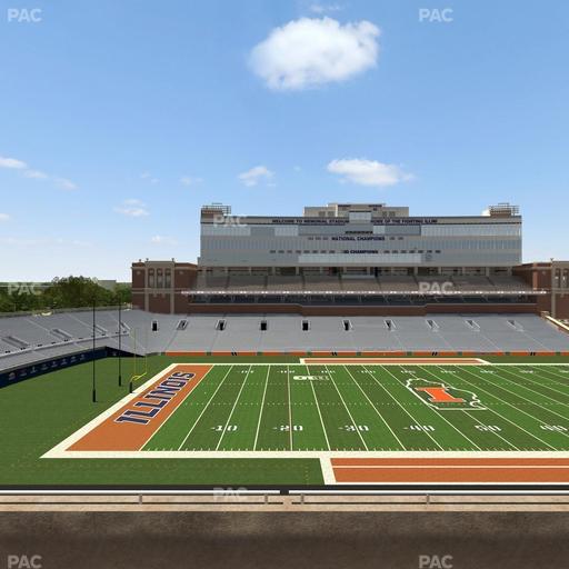 Gies Memorial Stadium - Section 207 Seat View