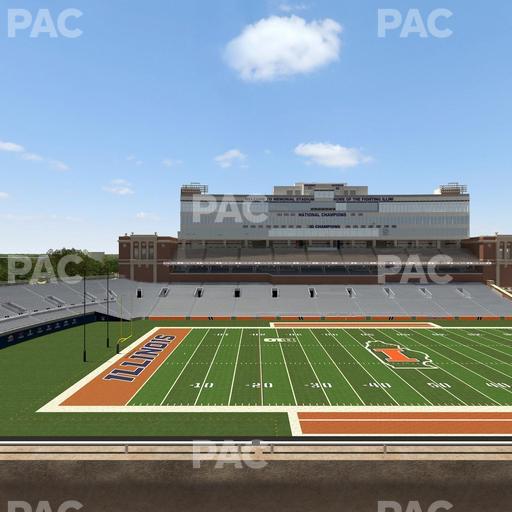 Gies Memorial Stadium - Section 207 Seat View