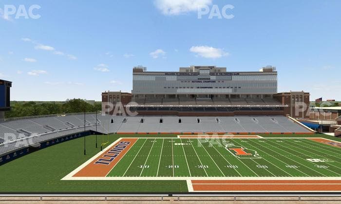 Gies Memorial Stadium - Section 207 Seat View