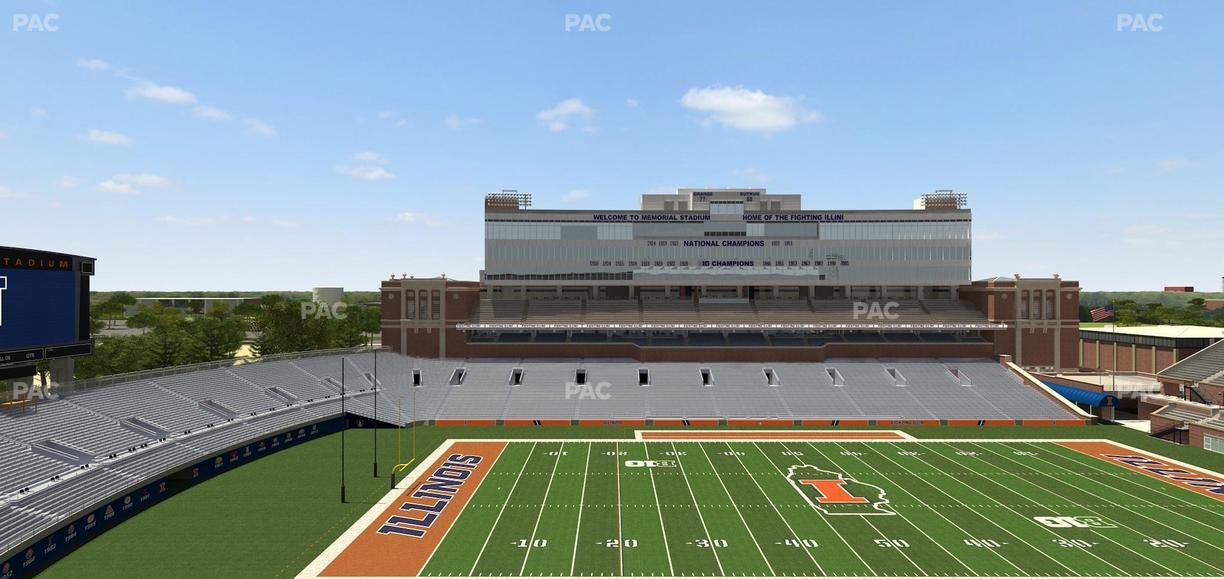 Gies Memorial Stadium - Section 207 Seat View