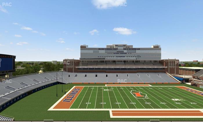 Gies Memorial Stadium - Section 207 Seat View